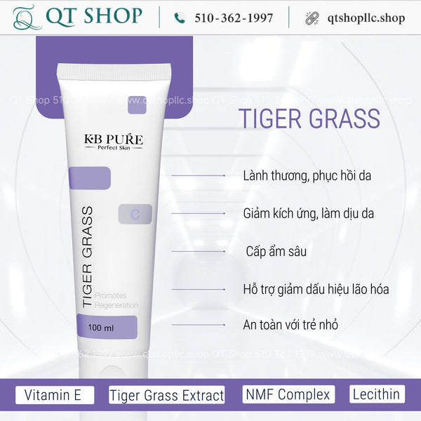Kem Dưỡng Điều Trị Các Bệnh Về Tay Làm Từ Cỏ Hổ - Tiger Grass Hand Care