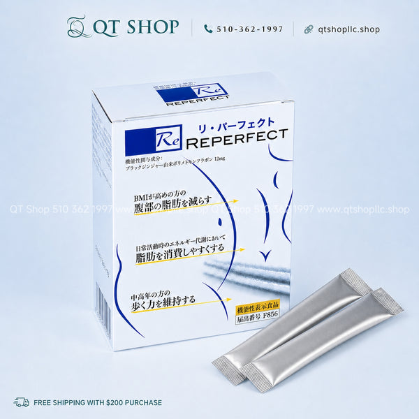 Bột uống thải độc ruột RE-PERFECT Nhật Bản - Hộp 30 gói