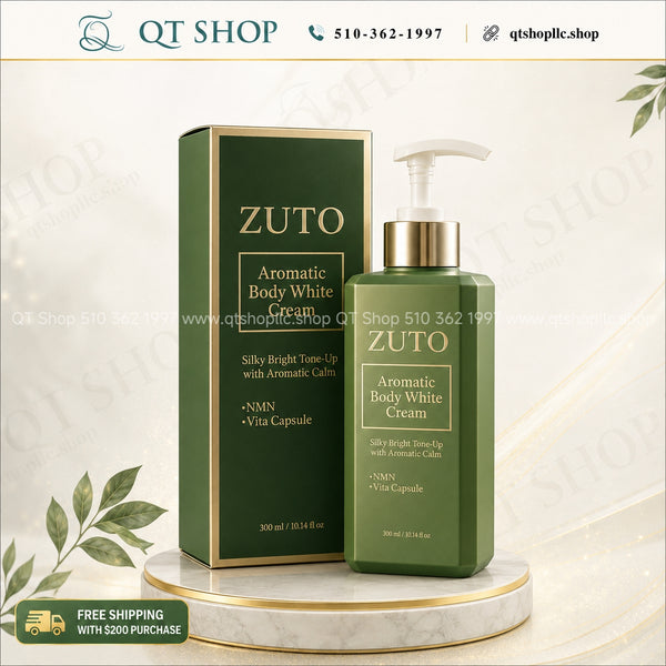 ZUTO Aromatic Body White Cream 300ml