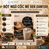 Bột Ngũ Cốc Mè Đen Hàn Quốc Damtuh Black Grain Mix Powder - Hộp 40 gói