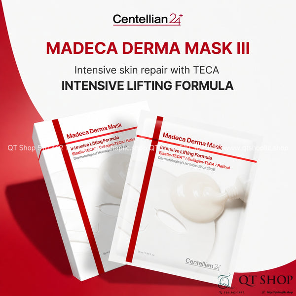 Mặt Nạ Centellian24 Madeca Derma Mask Intensive Lifting Formula - Hộp 10 miếng