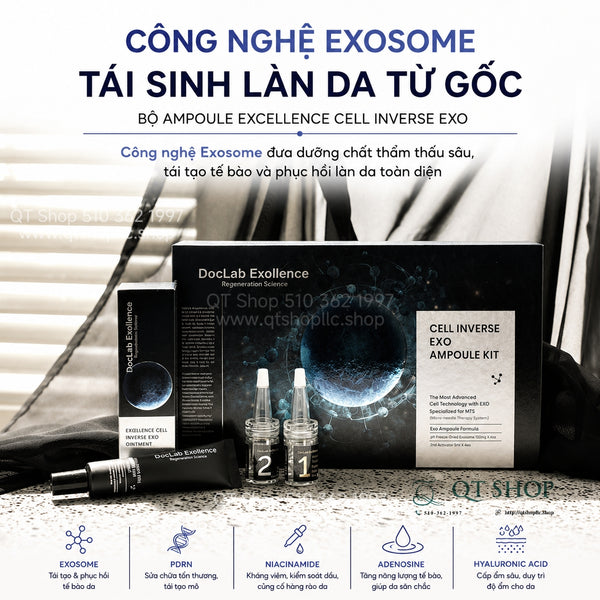 DocLab - Tế Bào Gốc Human Exosome Cell Inverse Exo Ampoule Kit