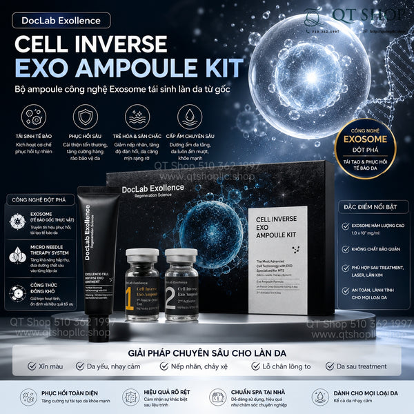 DocLab - Tế Bào Gốc Human Exosome Cell Inverse Exo Ampoule Kit