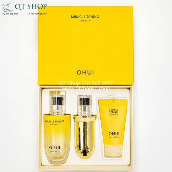 OHUI Miracle Toning Glow Serum Special Set
