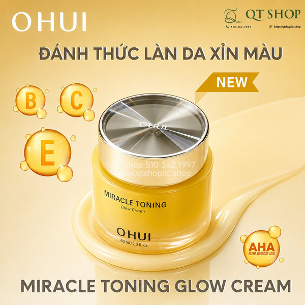 OHUI Miracle Toning Glow Cream Special Set