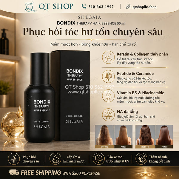 Tinh Chất Dưỡng Tóc Shegaia Bondix Therapy Hair Essence 50ml