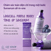 Tinh Chất Chống Nắng Louvcell Purple Berry Tone Up Sunserum SPF 50+ PA++++ - 50g