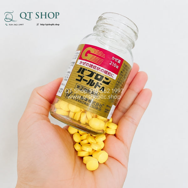 Thuốc Cảm Cúm Taisho Pabron Gold A Nhật Bản - Hộp 210 Viên