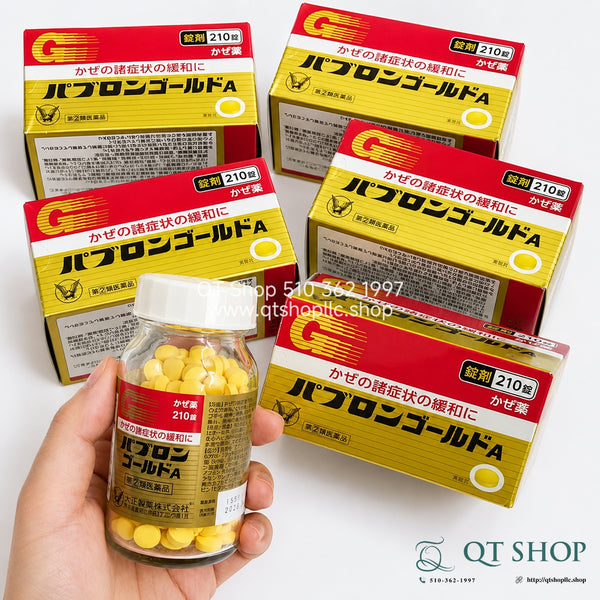 Thuốc Cảm Cúm Taisho Pabron Gold A Nhật Bản - Hộp 210 Viên