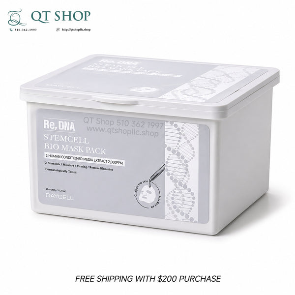 Mặt Nạ Sinh Học Tế Bào Gốc Re,DNA Stem Cell Bio Mask Pack - Hộp 30 miếng