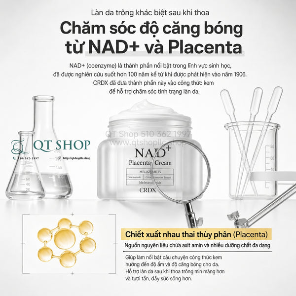 Kem Dưỡng CRDX NAD+ Placenta Cream 50g