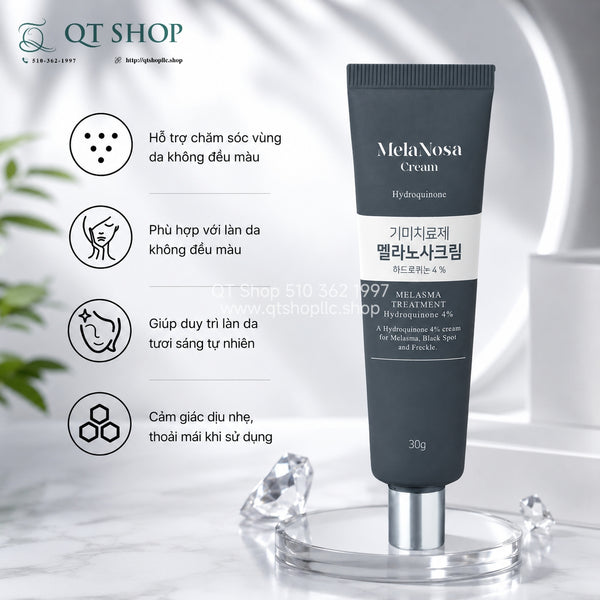 Kem Melasma Treatment Hydroquinone 4% - MelaNosa Cream 30g
