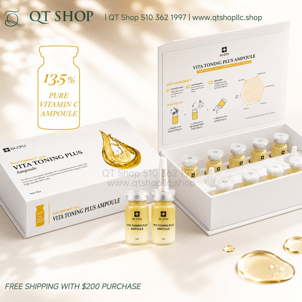 Tinh Chất Dr. CPU Pure Vitamin C 13.5% Vita Toning Plus Ampoule - 10ea x 7ml