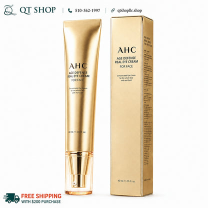 Kem Dưỡng Mắt AHC Age Defense Real Eye Cream For Face Hàn Quốc - 40ml