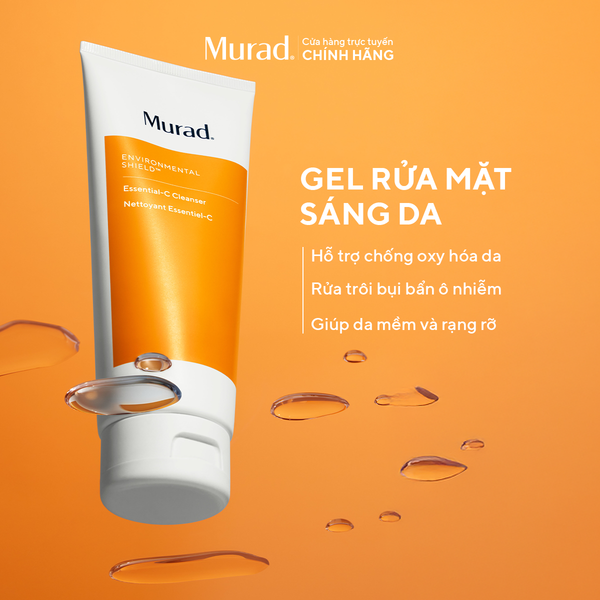 Gel Rửa Mặt Sáng Da Murad Essential-C Cleanser E-SHIELD