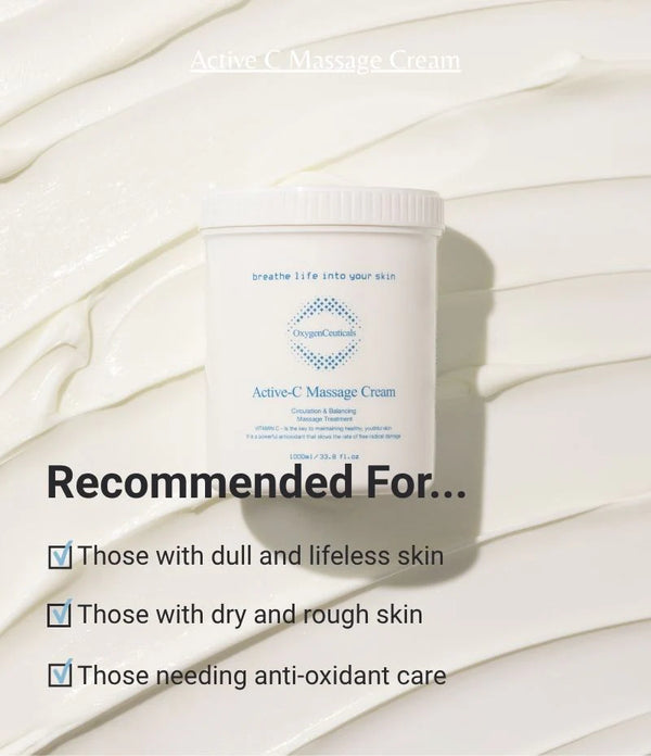 Kem Dưỡng Sáng, Nâng Cơ Và Phục Hồi Da Chuyên Sâu - Active-C Massage Cream OxygenCeuticals