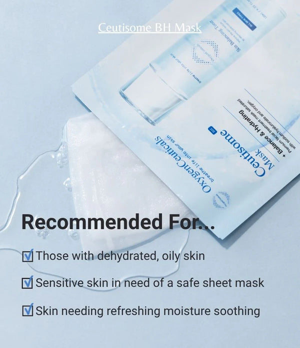 Mặt Nạ Cân Bằng Và Dưỡng Ẩm Da - Ceutisome BH Mask OxygenCeuticals