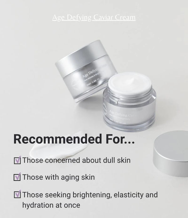 Kem Dưỡng Chống Lão Hoá, Giúp Nâng Cơ Và Sáng Da Toàn Diện - Age Defying Caviar Cream OxygenCeuticals