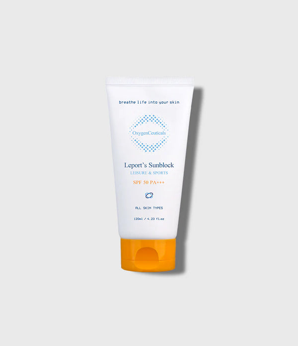 Kem Chống Nắng, Chống Thấm Nước - Leport's Sunblock OxygenCeuticals