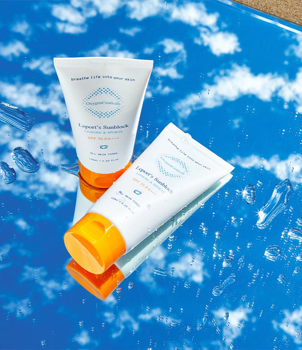 Kem Chống Nắng, Chống Thấm Nước - Leport's Sunblock OxygenCeuticals