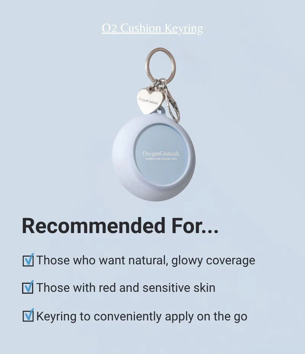 O₂ Cushion - Keyring Limited Edition OxygenCeuticals