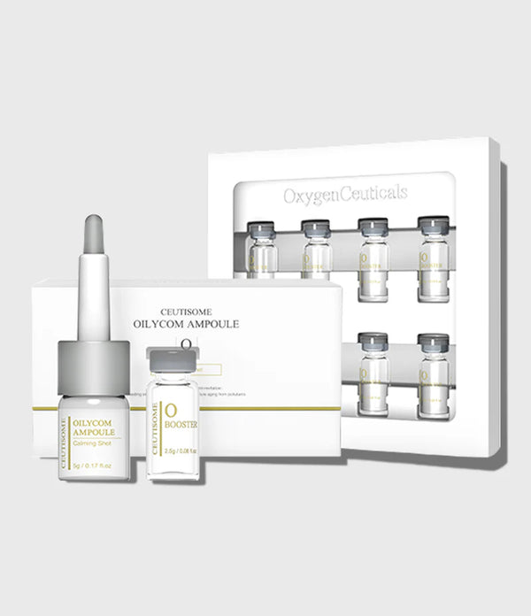 Tinh Chất Kiểm Soát Dầu, Hỗ Trợ Giảm Mụn & Tái Tạo Da Chuyên Sâu Ceutisome Oilycom Fusion Shot OxygenCeuticals