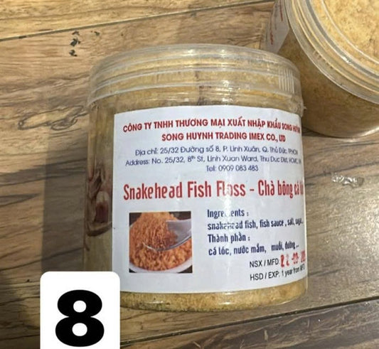 Chà Bông Cá Lóc - 250gr