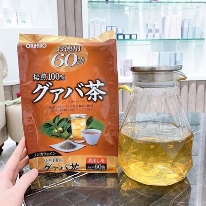 ORIHIRO - Trà Ổi Orihiro Hỗ trợ giảm cân - 60 gói - Japan - EXP 202808