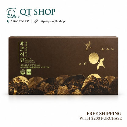 CELLA - Nước Premium Fucoidan HQ - 21 ống - MỚI - EXP 202812