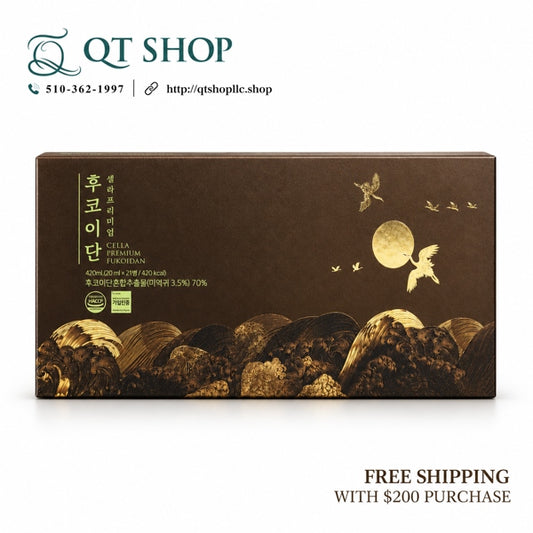 CELLA - Nước Premium Fucoidan HQ - 21 ống - MỚI - EXP 202812