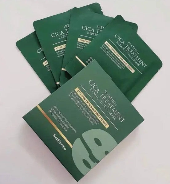 Mask Thạch Cica Rau Má Wellderma - 4ea - EXP 202805