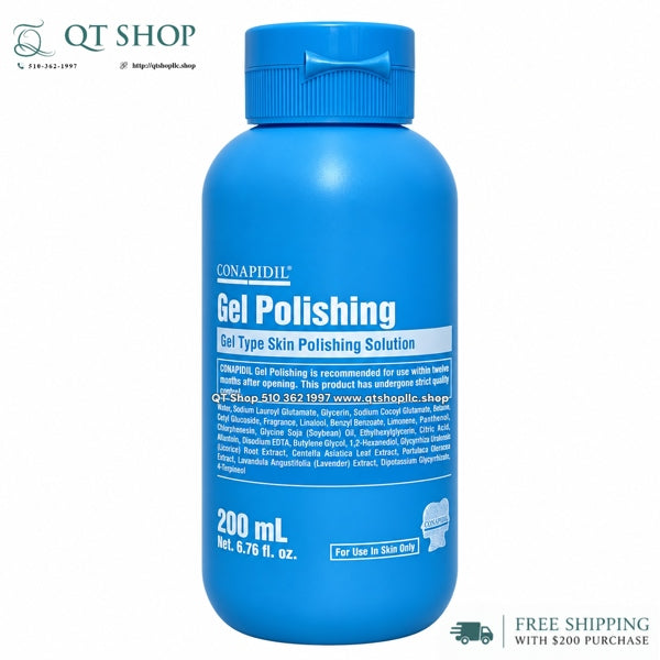 Pharmesthetics - CONAPIDIL Gel Polishing Cleanser 200ml - Sữa Rửa Mặt Làm Sạch Sâu, Dịu Nhẹ Cho Làn Da Nhạy Cảm