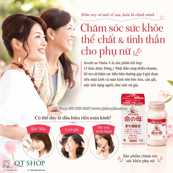 Viên Uống Nội Tiết Tố - JP - 840 viên - EXP 202710