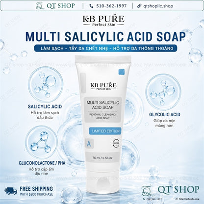 KB PURE - SALICYLIC ACID SOAP 75 ml - Special Edition