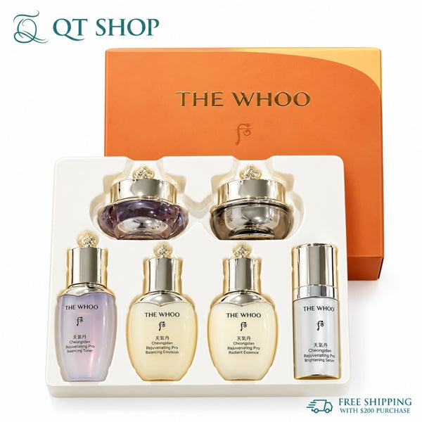 THE WHOO - Set Dưỡng Mini Hoa Hiên Cheongidan - 6 sản phẩm - EXP 202807