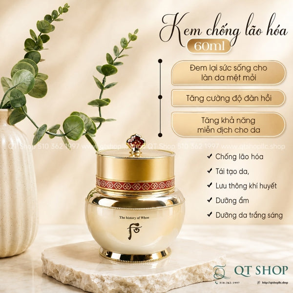 WHOO BICHUP - Set Kem Bichop 60ml - EXP 202902 - 250$