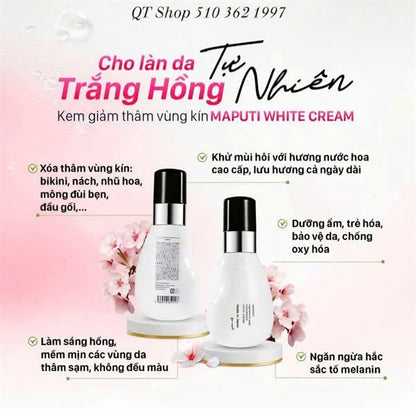 MAPUTI - Kem trị thâm Organic Fragrance White Cream Japan - 100ml
