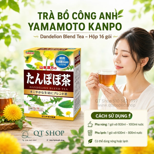 Trà Bồ Công Anh - 16 gói - Japan - EXP 202901