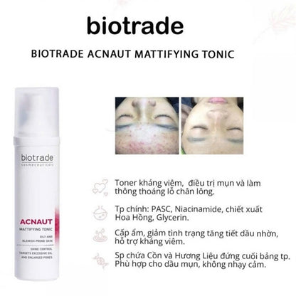BIOTR - Toner - Da Mụn / Oily Skin - Acnaut Tonic