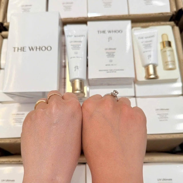 THE WHOO - Set KCN Whoo Trắng UV Ultimate Brightening Tone-Up Sunscreen NEW