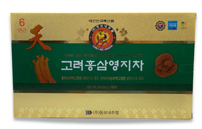 Trà Sâm Nấm Linh Chi HQ - 100 Gói - Exp 2028.10