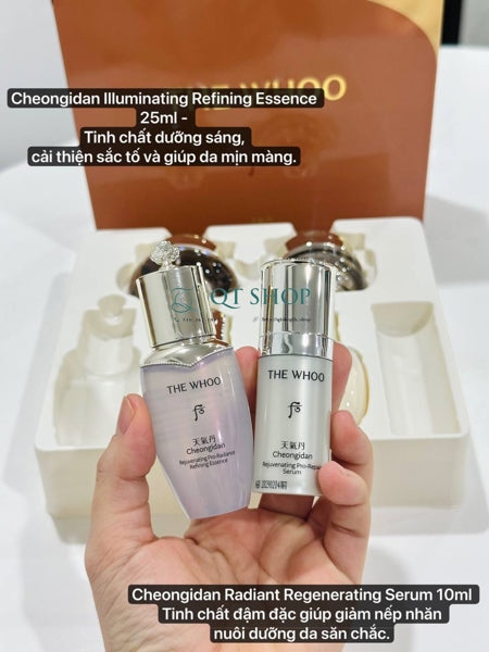 THE WHOO - Set Dưỡng Mini Hoa Hiên Cheongidan - 6 sản phẩm - EXP 202807