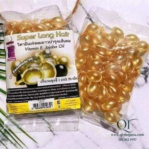 THÁI LAN - Viên Serum Dưỡng Tóc - Màu Vàng - 50 Viên