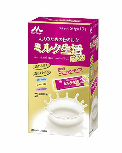 Sữa Bột Morinaga cho người lớn Sữa Seikatsu Plus Sticks - 20g x 10 sticks