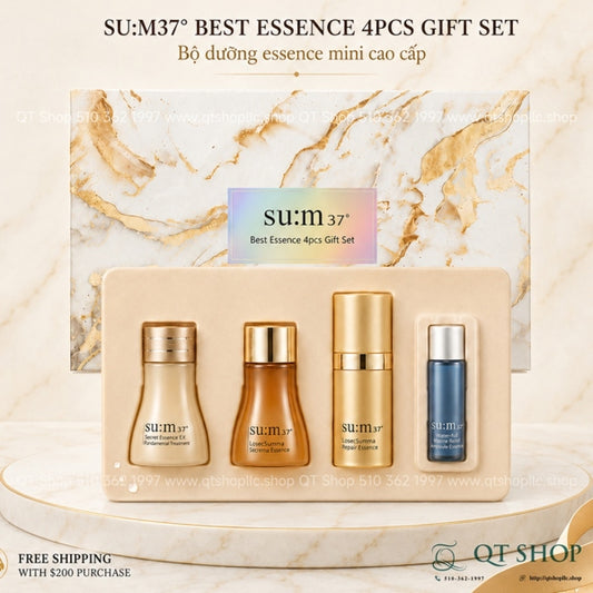 SUM37 - @ - Set Mini 4 Tinh Chất Cao Cấp Losec Summa Best Essence - EXP 202807