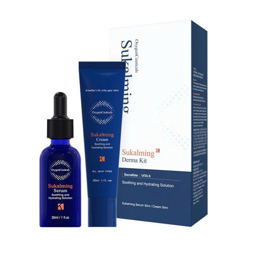 @OXY - Sukalming Derma Kit Phục Hồi Mới - Kem +Serum - EXP 202709