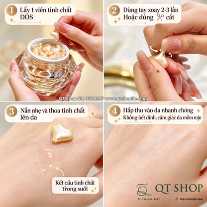 Bijou de Mer - Serum Sụn Cá Hồi DDS WT Richness Capsule Japan - 48 viên