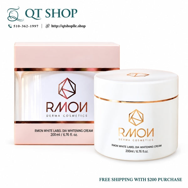 RMON - Kem Dưỡng Trắng Da Body White Label Dia Whitening Cream - 200ml - EXP 202909