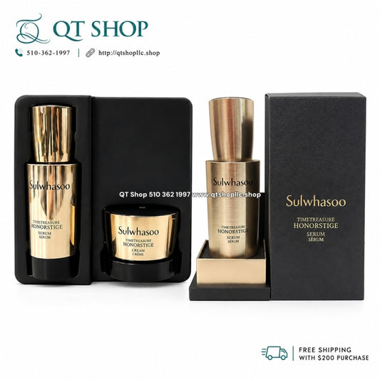 SULWHASOO - Timetreasure Honorstige Serum Linh Chi Đen 40ml - 800$ - TẶNG KÈM MINI SERUM VÀ KEM