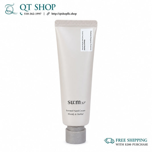 SUM37 - Kem dưỡng tay Scented Hand Cream Woody & Herbal - 70ml